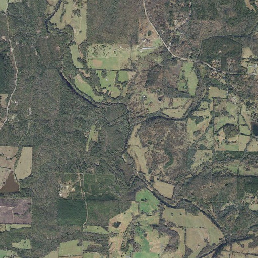 Aerial imagery of Powell Creek, AR