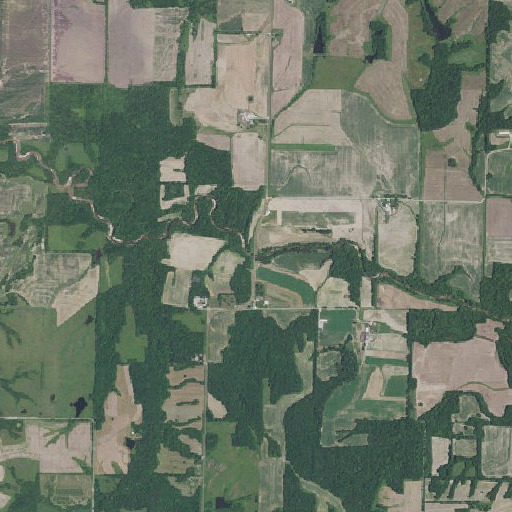 Aerial imagery of Millport Bridge, MO