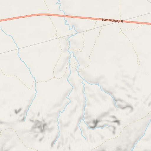 OpenStreetMap map of Long Canyon Spring, AZ