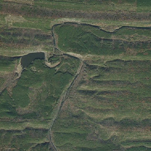 Aerial imagery of Rocky Crossing, AR