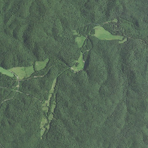 Aerial imagery of Possum Creek, MO