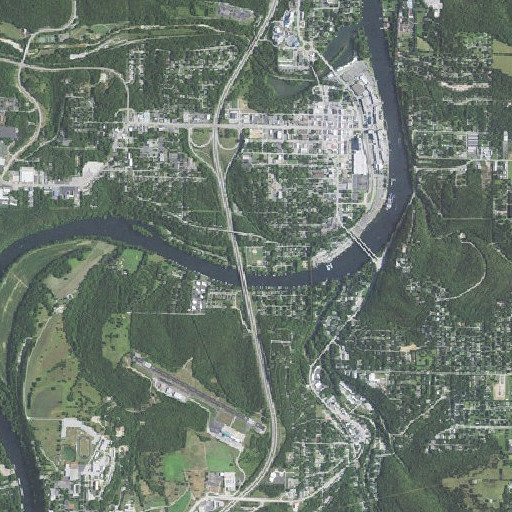 Aerial imagery of Alexander Park, MO
