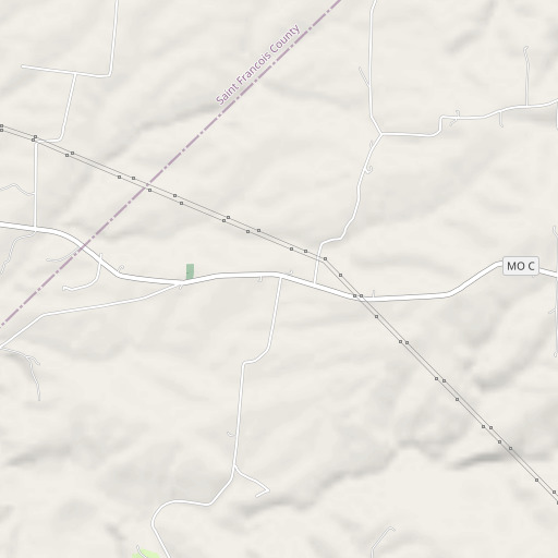 OpenStreetMap map of Thurman, MO