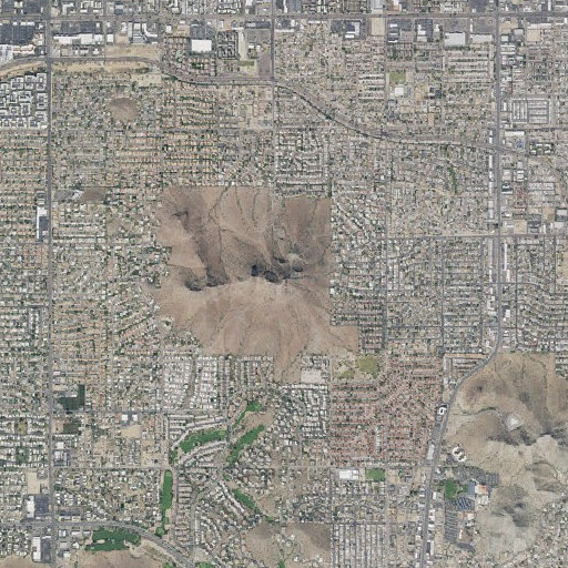 Aerial imagery of Lookout Mountain, AZ
