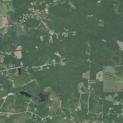Aerial imagery of Sugar Hill, MO