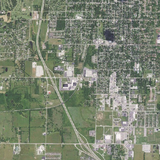 Aerial imagery of Edwin, MO
