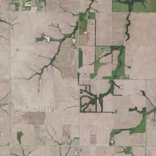 Aerial imagery of Bancroft, MO