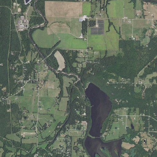 Aerial imagery of West Fork White River, AR