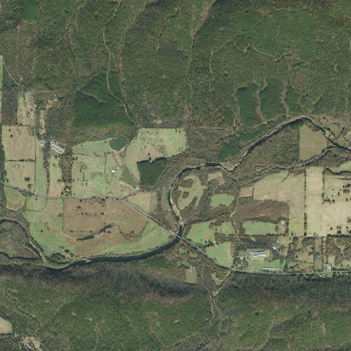 Aerial imagery of Williams Branch, AR