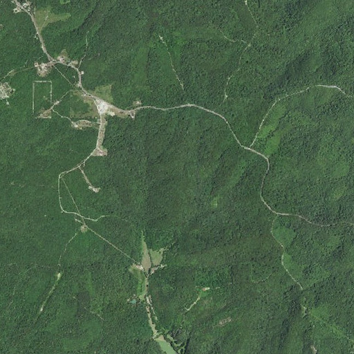 Aerial imagery of Clow State Forest, MO