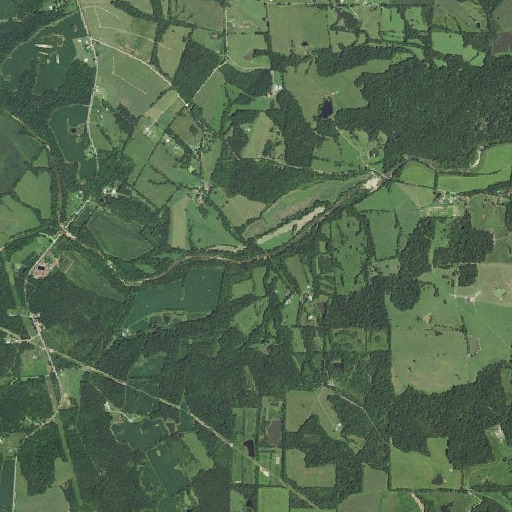 Aerial imagery of Angle Ford, MO
