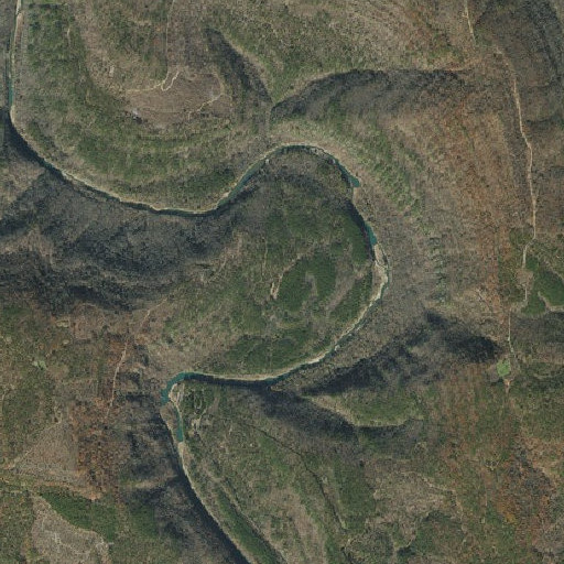 Aerial imagery of Wainscott Bottom, AR