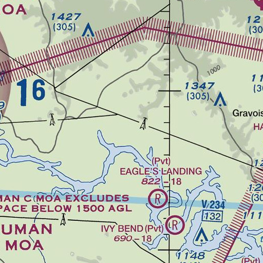 FAA VFR chart of Riverview School (historical), MO