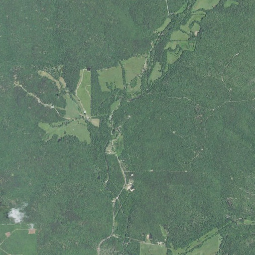 Aerial imagery of Shiloh School, MO