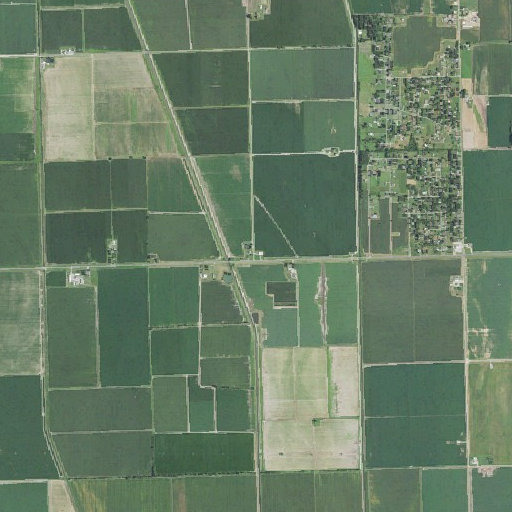 Aerial imagery of Stringer School, MO