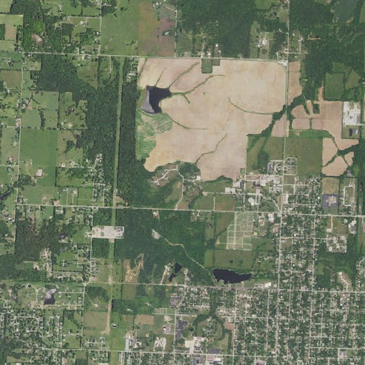 Aerial imagery of Marmaduke Park, MO