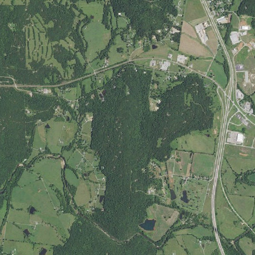 Aerial imagery of Buckner Mountain, MO