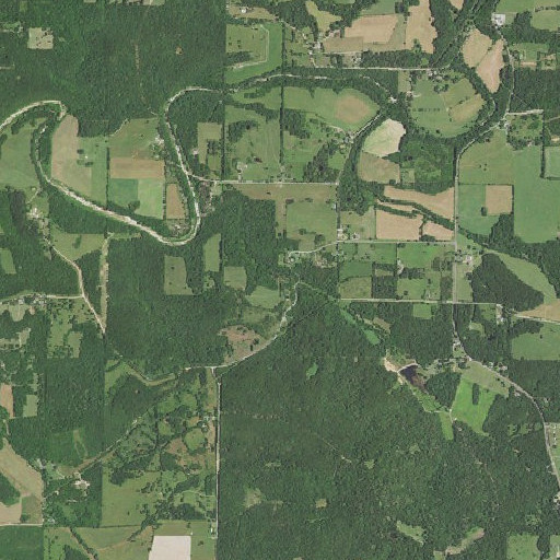 Aerial imagery of Cureall Spring, MO