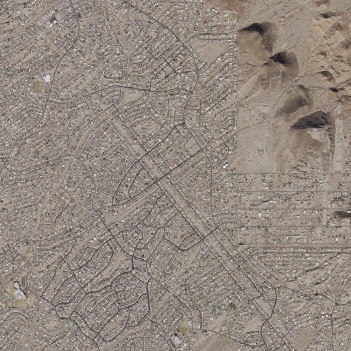 Aerial imagery of Agua Wash, AZ
