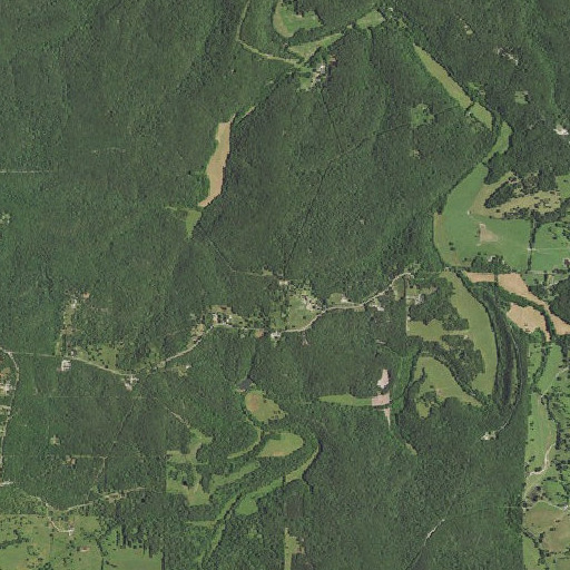 Aerial imagery of Pleasant Hill School, MO