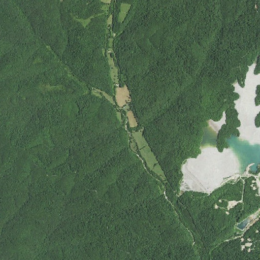 Aerial imagery of Spring Branch, MO