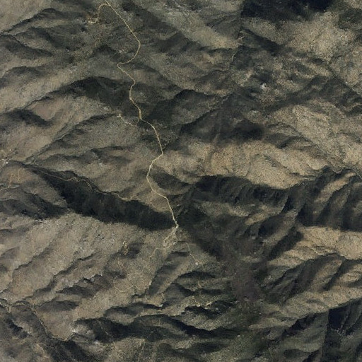 Aerial imagery of Lucky Boy Spring, AZ