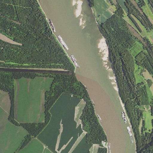 Aerial imagery of McFadden Landing, MO