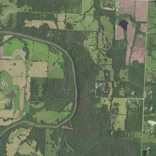 Aerial imagery of Buzzard Bluff, MO