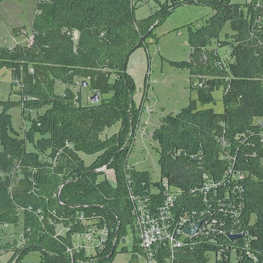 Aerial imagery of Dry Creek, MO