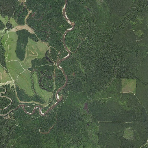 Aerial imagery of Clear Lake, AR