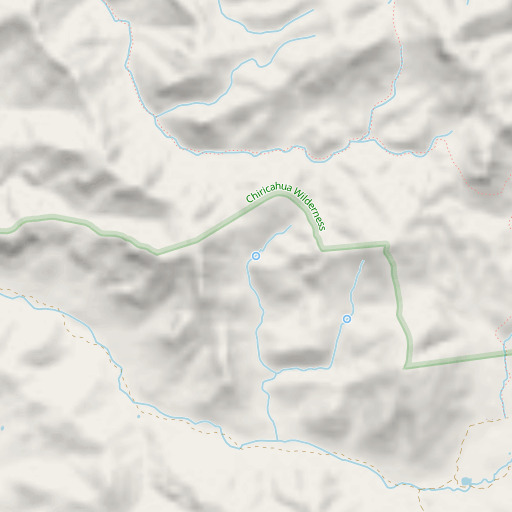 OpenStreetMap map of Madrono Spring, AZ
