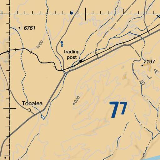 FAA VFR chart of Maiitoh, AZ