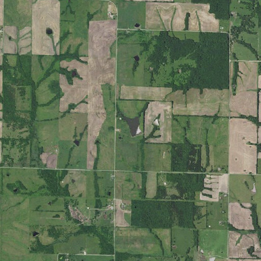 Aerial imagery of Nance Dam, MO