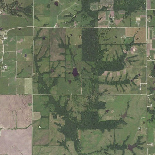 Aerial imagery of Dolan Dam, MO