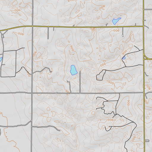 OpenTopoMap map of Dolan Dam, MO