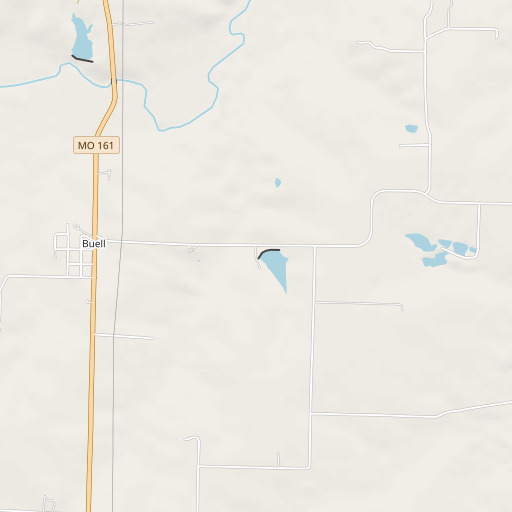 OpenStreetMap map of White Lake Dam, MO
