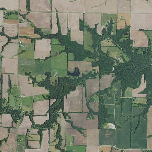 Aerial imagery of Kleinsorge Lake Dam, MO