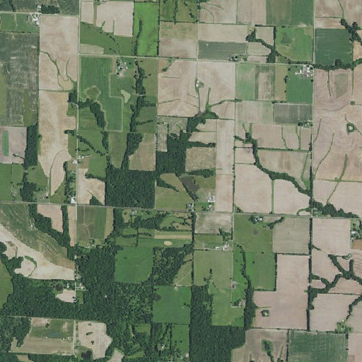 Aerial imagery of Cahall Lake Dam, MO