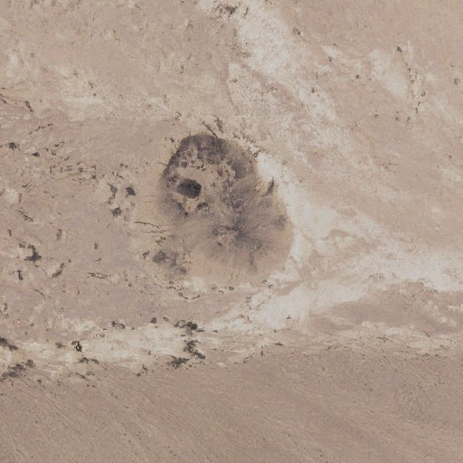 Aerial imagery of Malpais Hill, AZ