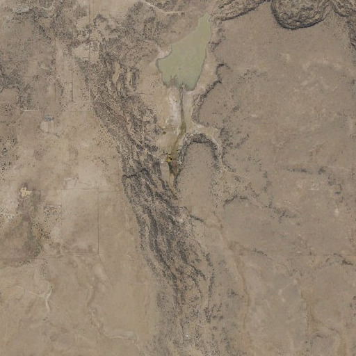 Aerial imagery of Malpais Spring, AZ