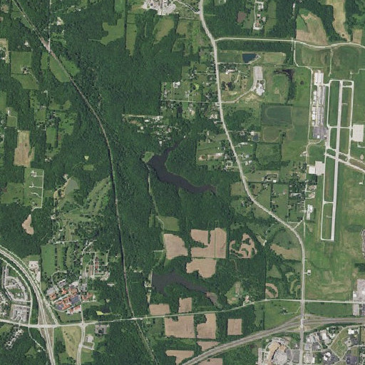 Aerial imagery of Unity Lake Number Two, MO