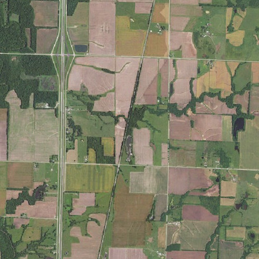 Aerial imagery of Richards Lake Dam, MO