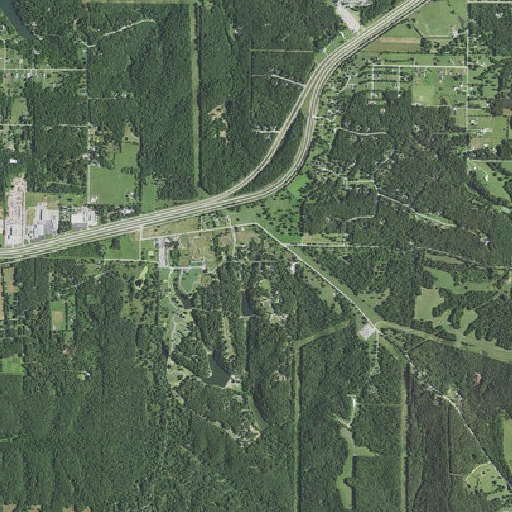 Aerial imagery of Circle Lake Dam, MO