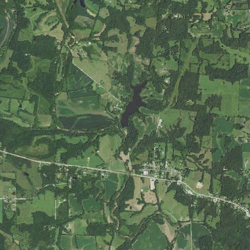 Aerial imagery of Cedar Lake Dam, MO