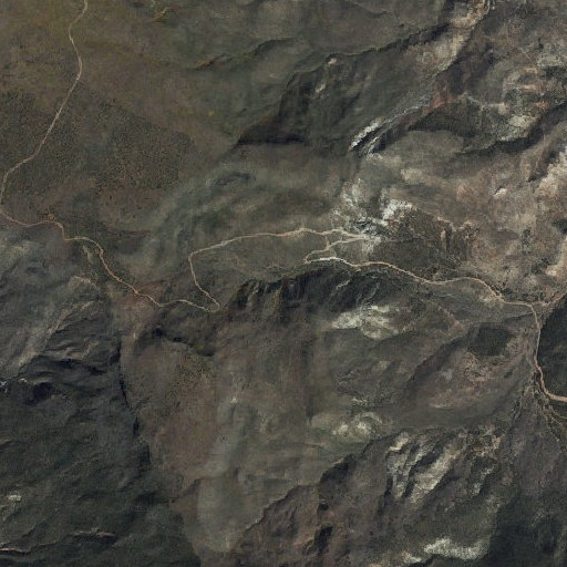 Aerial imagery of Maple Spring, AZ