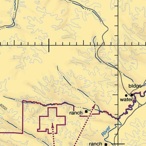 FAA VFR chart of Canyon Spring, MT