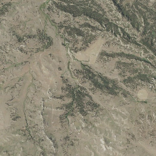 Aerial imagery of Chandler Spring, MT