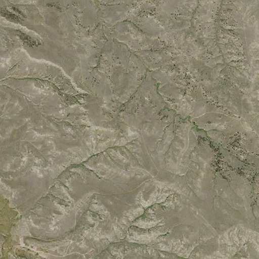 Aerial imagery of Hampton Butte, MT