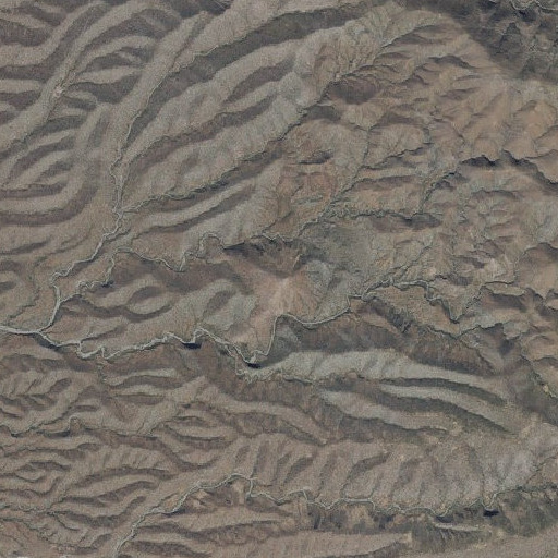 Aerial imagery of Martinez Mountain, AZ
