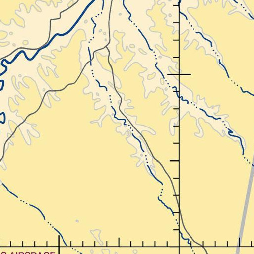 FAA VFR chart of Rough Draw, MT